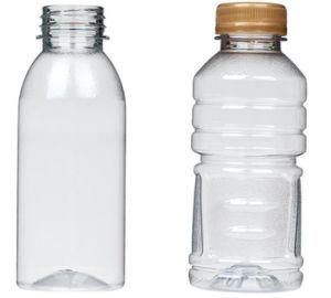 Customized Compostable PLA Transparent Juice Cosmetic Bottles
