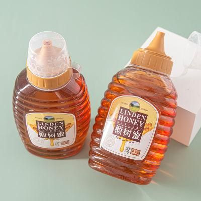 500g 800g 1000g Plasticbottle Honey Syrup Squeeze Shape