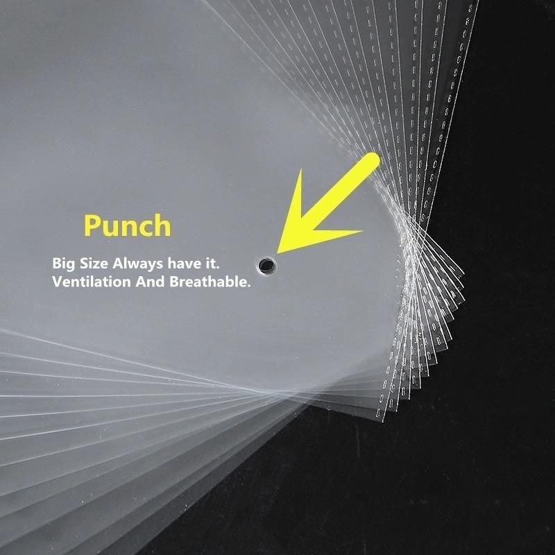 100PCS/Set Shipping OPP Plastic Self-Adhesion Clean Bag for Cosmetic/Gift/Clothes Packaging