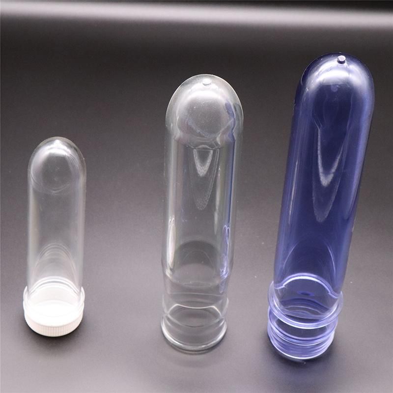 Transparent Plastic Preforms Blank Blow Bottle Preform Pet New Material