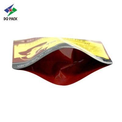 Dq Pack Custom Printed Ziplock Bag Custom Logo Flexible Packaging Bag Stand up Pouch with Zipper for Deodorant Powder Packaging