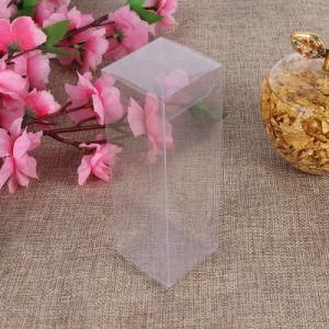 Custom Clear Hard Pet/PVC Plastic Box Transparent Folding Gifts Packing Box