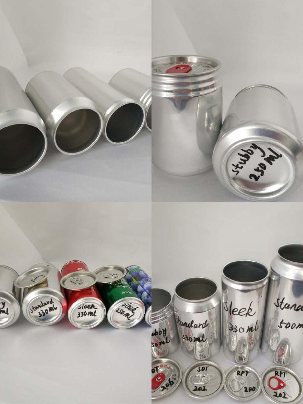 Factory Price Aluminium Liquid 200 Ml 250 Ml 330 Ml 500 Ml Empty Cans