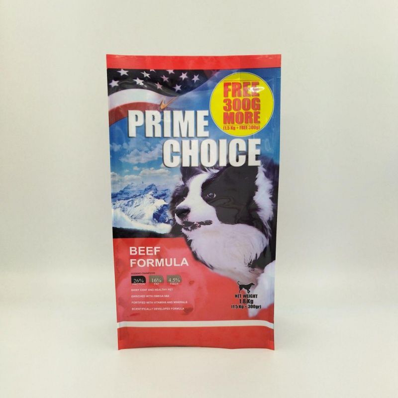 1-5kg High Barrier Pet Food Packing Bag Plastic Packaging Pouches