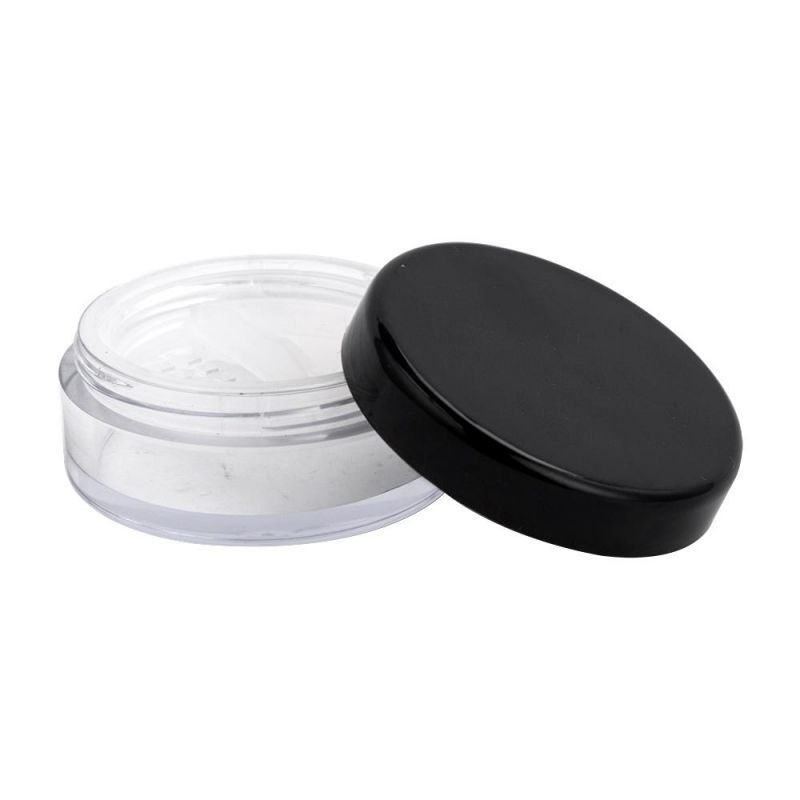 5g Clear Round Make up Packaging Loose Powder Jar with Sifter