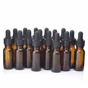 Amber 60ml Glass Dropper Bottle for Oil