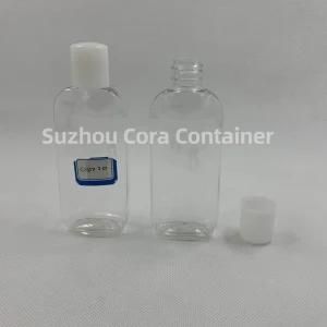 102ml Neck Size 20mm Pet Plastic Cosmetic Bottle with Screwing Cap