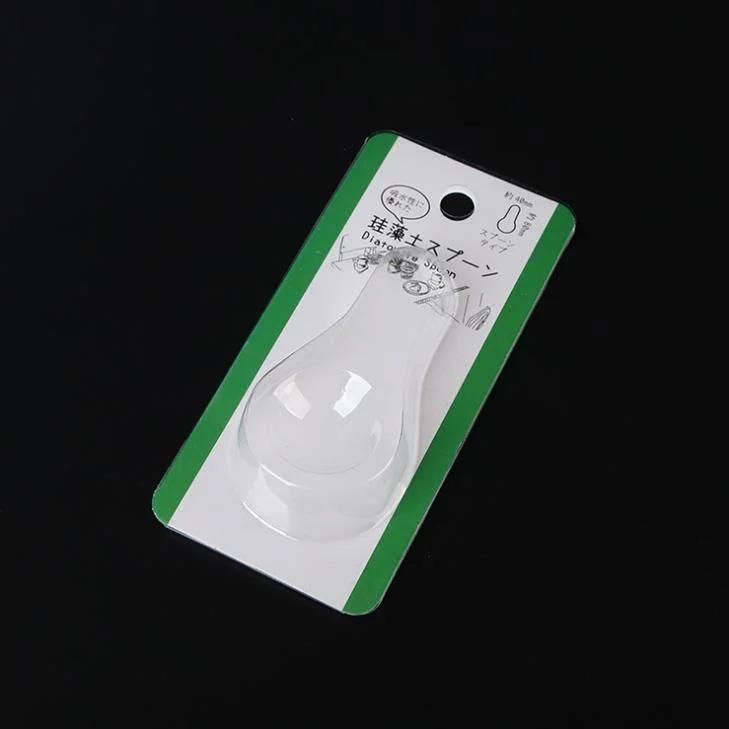 Disposable Plastic Clamshell Clear Edgefold Sliding Blister Card Packaging