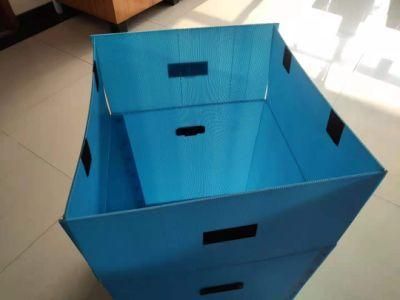 High Productivity Various Colors Hygienic Weather Resistant Unbreakable PP Corrugated Plastic Box for Packing Fruits Vegetables and Seafood