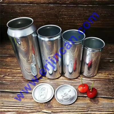 Sleek 355ml Mini Aluminum Printed Tin Can 12oz for Beer Packaging
