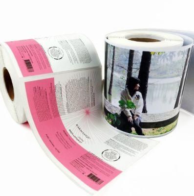 Free Sample Self Adhesive Inkjet Clear 50 Mic White Glossy Pet Film Sticker Paper A3 A4 Vinyl Paper for Printing