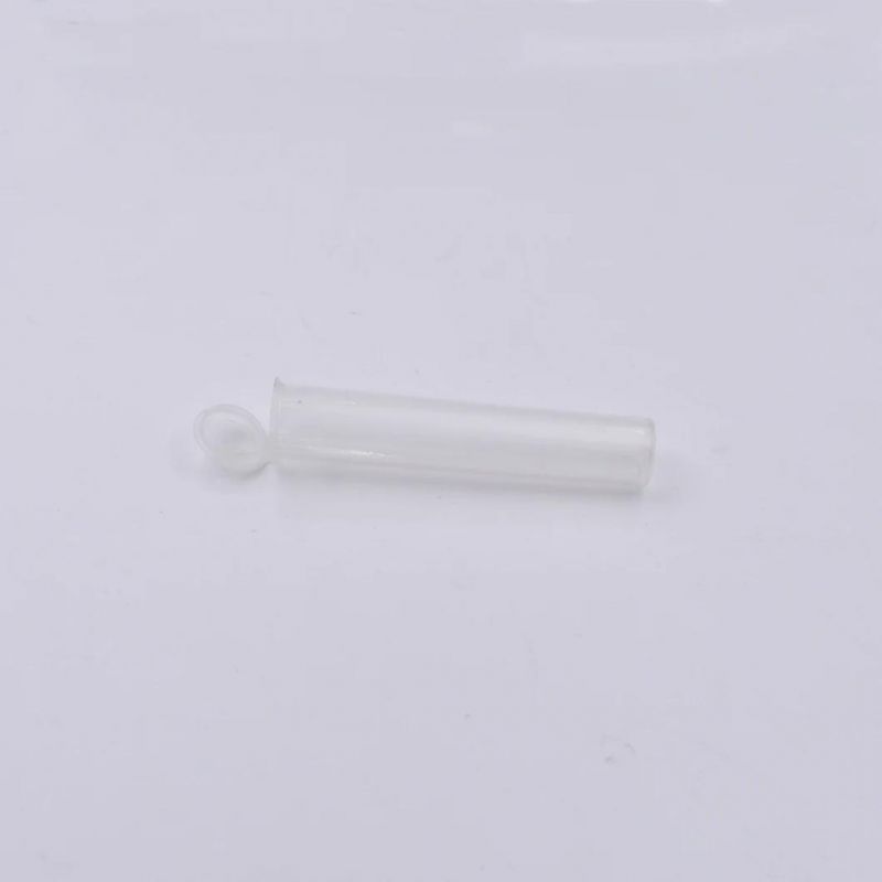 Transparent Plastic Pop Top Container for Vape Atomizer and Pre Roll