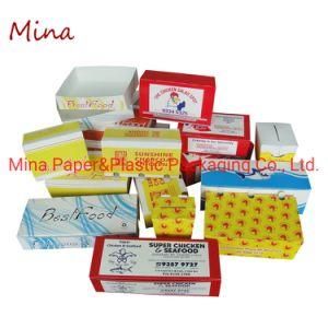 Customized Disposal Food Grade Paper Food Packing Box Manufacturer