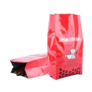 Sachet Food Paper Custom Printed Packaging Coffee Kraft Paper Zipper Bag Coffee Packaging with Logo