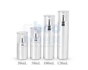 Luxury Colors Plastic Cosmetic Packaging Lotion Pump Airless Bottle