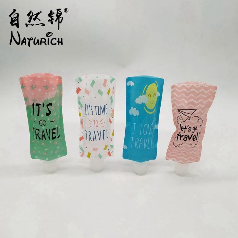Soy Milk Packaging Stand up Spout Bag for Soybean Milk Sour Milk Packing Bags Sour Milk Spout Bag