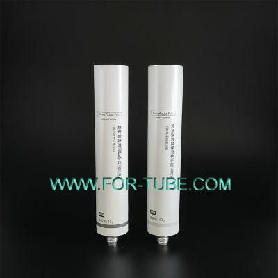 Silver Painted Aluminum Max 6 Colors Pure Aluminum Soft Empty Container Cosmetic Packaging Tube