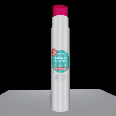 PE Lip Gloss Squeeze Plastic Tube Packaging Silkscreen Print Loffset Printing