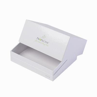 Custom Luxury Foldable Magnetic Gift Box Packaging Lined with Silk