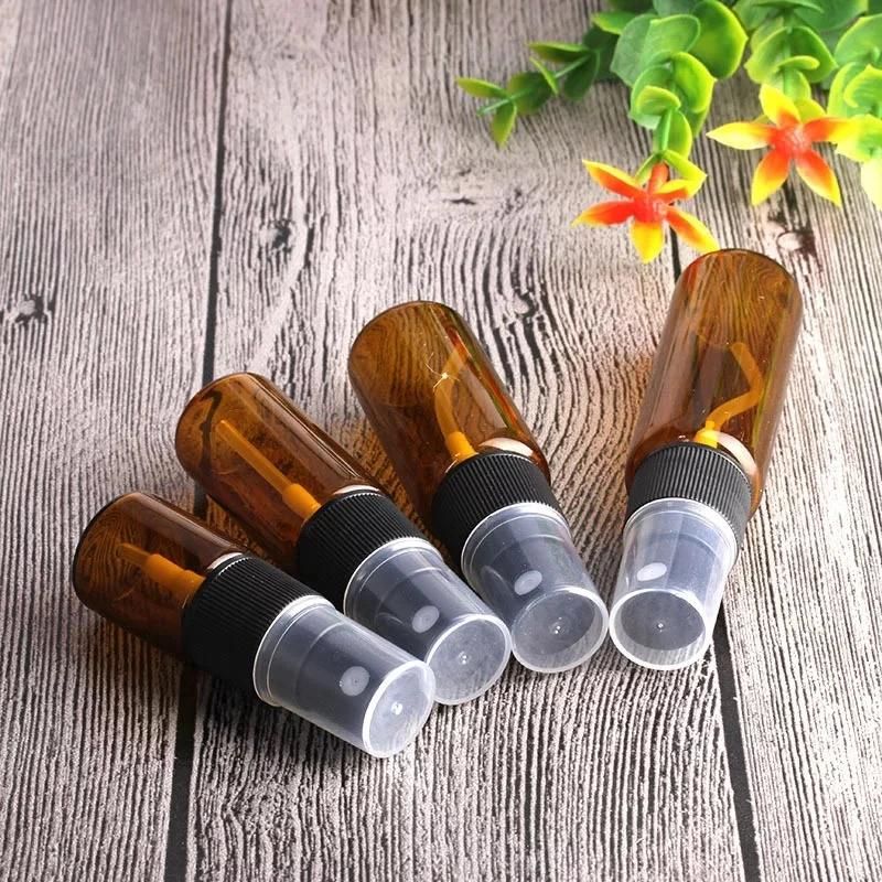 Portable 5ml 10ml 15ml 20ml Refillable Bottle Water Plastic Pressed Pump Spray Bottle Liquid Container Mini Travel Refillable Bottles