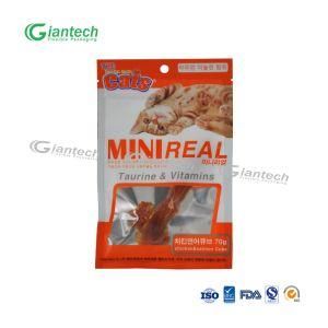 Three Side Seal Pouch with Clear Window for Pet Food