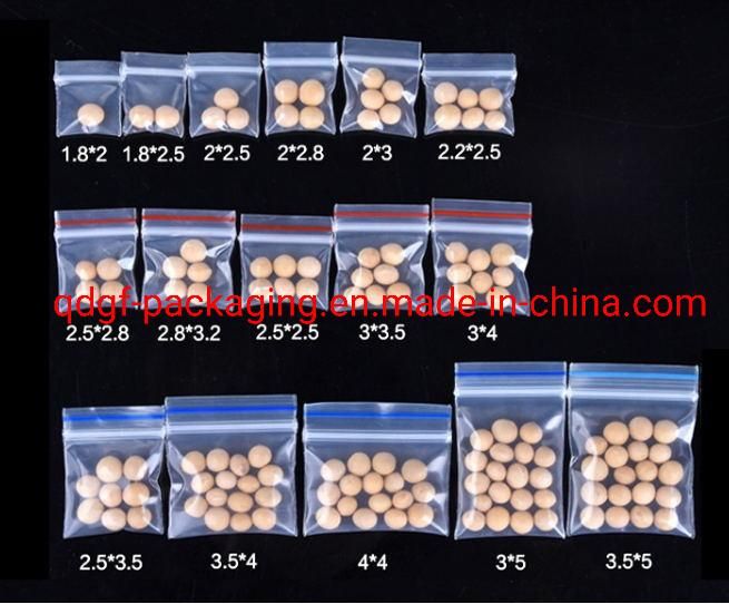 Food Grade Hemp Bags PE Ziplock Mini Apple Baggies Factory From China.