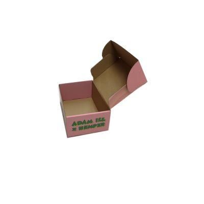 Cardboard Printed Logo Brown Paper Packaging Box Craft Paper Boxes