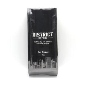 Matt Laminated Plastic Aluminum Foil Back Seal Coffee Pouch Valve Bag
