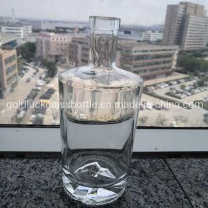 Super Clear 500ml/1000ml Empty Glass Bottle Liquor Bottle for Vodal/Whisky/Brandy