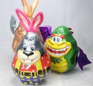 Cute Kid Easter Metal Box Easter Rabbit Gift Box