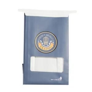 Wholesale Custom Logo Flat Bottom Food Pouch Kraft Paper Sealing Coffee Packaging Bag