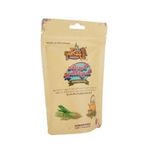 Biodegradabale Plastic Packaging Food Packaging Bag Zip-Lock Reusable Nut Vacuum Compound Coffee Snack Sachet