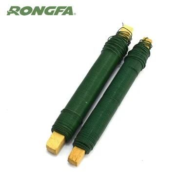 Garden Fence Straining Green Plastic PVC Coated Iron Wire Metal Garden Wire Garden Use Coiled Galvanized Iron Wire