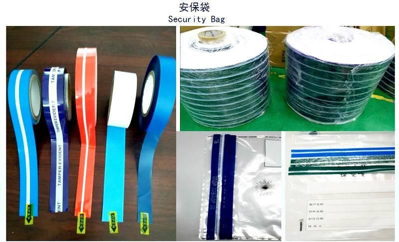 Security Void Tamper Evident Hot Melt Bag Sealing Tape