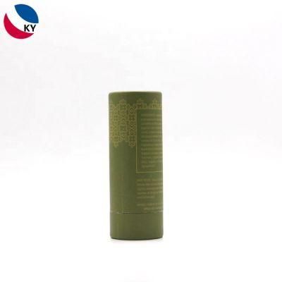 Cylinder Cardboard Tube Packaging Box for Cosmetic Glass Dropper Bottle