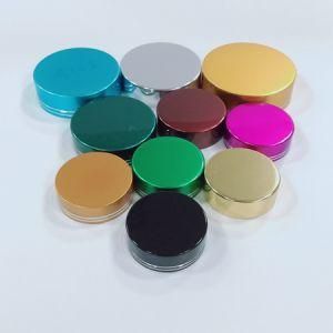 Aluminum Water Bottle Cap Metal Screw Caps Colorful Polish Aluminum Screw Cap