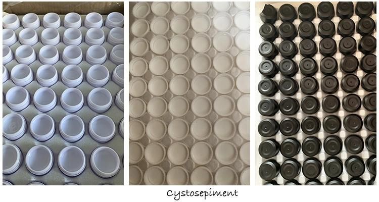 50ml PP Plastic Cream Cosmetic Jar with Lids Wholesale Cosmetic Packaging Box Cream Acrylic Jar