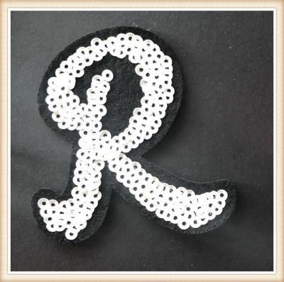 Wholesales Custom Sequins Patch Applique for Children Clothing Ornament