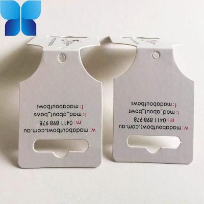 Garment Hang Tags with Rectangle Hole &amp; Nylon String