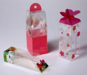 Plastic Box Made by Clear PVC Film with Printing