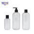 200ml 450ml Clear Pet Salon Luxury Shampoo Bottle with Flip Top Cap