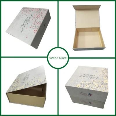 Cheap Price Gift Box with Beautiful Flower Patterns Outside