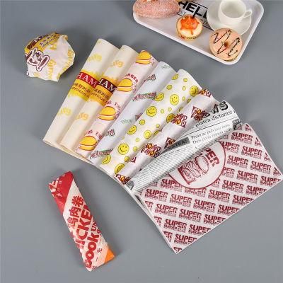 Donut Wrap Sandwich Packaging Foldabl Food Take Away Paper