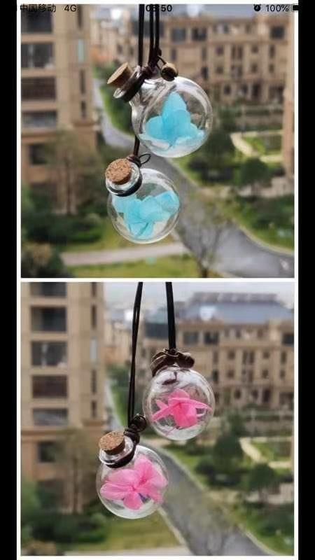Ds032 High Quality Hot Sell Small Volume Car Perfume Bottle Empty Bottle Have Stock