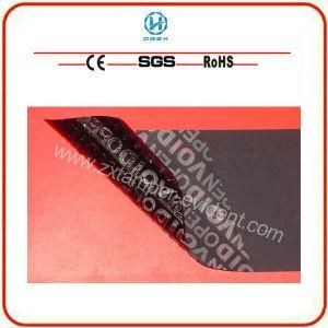 Security Non-Transfer Label/Tamper Evident Adhesive Sticker/ Pet Adhesive Label