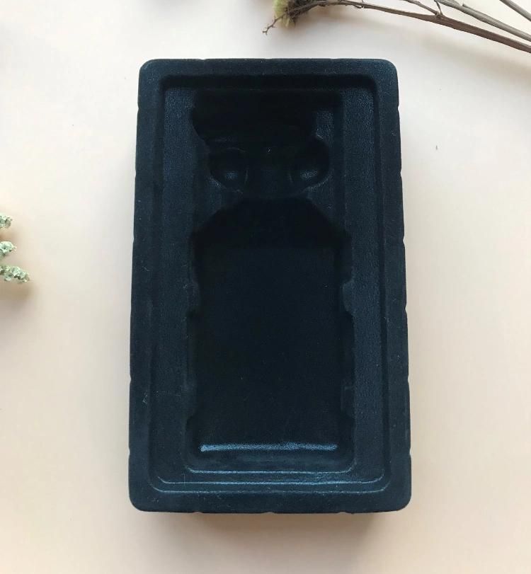 White color Flocking blister for cosmetic products packaging