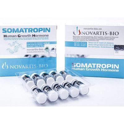 HGH Peptide Lean Bottle Packaging 10iu/Vial X 10 HGH Ampoules Vial Box