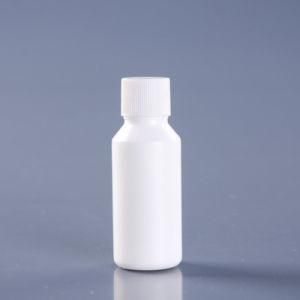 High Quality HDPE 25ml Plastic Medicine Liquid Plastic Applicator Bottle with Cap