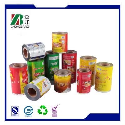 Plastic Food Packaging Roll Stock Film for Crisps