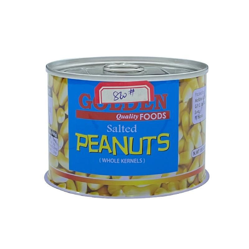 860# Empty Food Tin Peanuts Can with Easy Open Lid